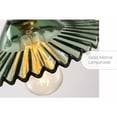thumbnail image 5 of /QUN/E27 Industriell Vintage Taklampa Retro Glas Taklampskärm för E27 Lampor Industriell Taklampa Taklampa (Grön)3-, 5 of 5