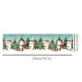 thumbnail image 3 of hengsof Christmas Fireplace Mantle Banner Fabric Background Scarf Festive Decor for Fireplaces Living Room Holiday Accents Perfect for Christmas, 3 of 6