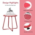 thumbnail image 5 of Yangming Side Table, Round Coffee Tea End Table for Living Room, Bedroom and Balcony, 5 of 7