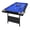 Blue, variant on GOCAPTAIN Portable Folding Pool Table Set with Complete Accessory Kit, Space-Saving Billiards and Snooker Table with Steel Frame for Family Game Room or Adult Rec Room – Blue, 6FT