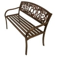 thumbnail image 3 of Leigh Country TX 94101 Original Adult Outdoor Metal Welcome Bench - Bronze, 3 of 7