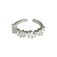 thumbnail image 2 of Unisex Alloy Index Finger Ring, Silver or Gold Plated, Simple and Stylish Design for Everyday Wear, 2 of 6