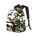 thumbnail image 2 of Lsque Cowboy Playing Guitar Classic Casual Backpack - Large Capacity Water-Resistant Backpack for School, Work, Travel, and Outdoor Activities, 2 of 8