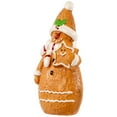 thumbnail image 4 of Northlight Frosted Gingerbread Snowman with Star Cookie Christmas Figurine - 7.5", 4 of 7