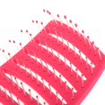 thumbnail image 4 of profesion 2 Colores Antiestático Desenredante Salón Peinado Rizador Herramienta Rosado Yinane Peine del masaje, 4 of 7
