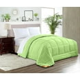 thumbnail image 1 of SGI Microfiber Comforter Set Twin XL Size Sage Solid 3 Piece, 1 of 5