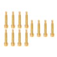 thumbnail image 1 of 12Pcs Guitar Neck Mounting Screws Humbucker Pickup Accessories Bass Parts Gold Hardware, 1 of 3