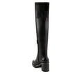 thumbnail image 4 of Vince Camuto Dasemma Black Leather Over The Knee Chunky Heel Leather Boots (Black, 8.5), 4 of 6