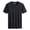Black, variant on 2023 Summer Breathable Outdoor Leisure Sports Ice Silk Men Short Sleeve T Shirts Cool Large Size
