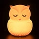thumbnail image 1 of Luz nocturna colorida para niños, lámpara LED táctil de noche, recargable por USB de 9 colores, de silicona, para mesita de noche, ambiente luminoso, iluminación interior., 1 of 5