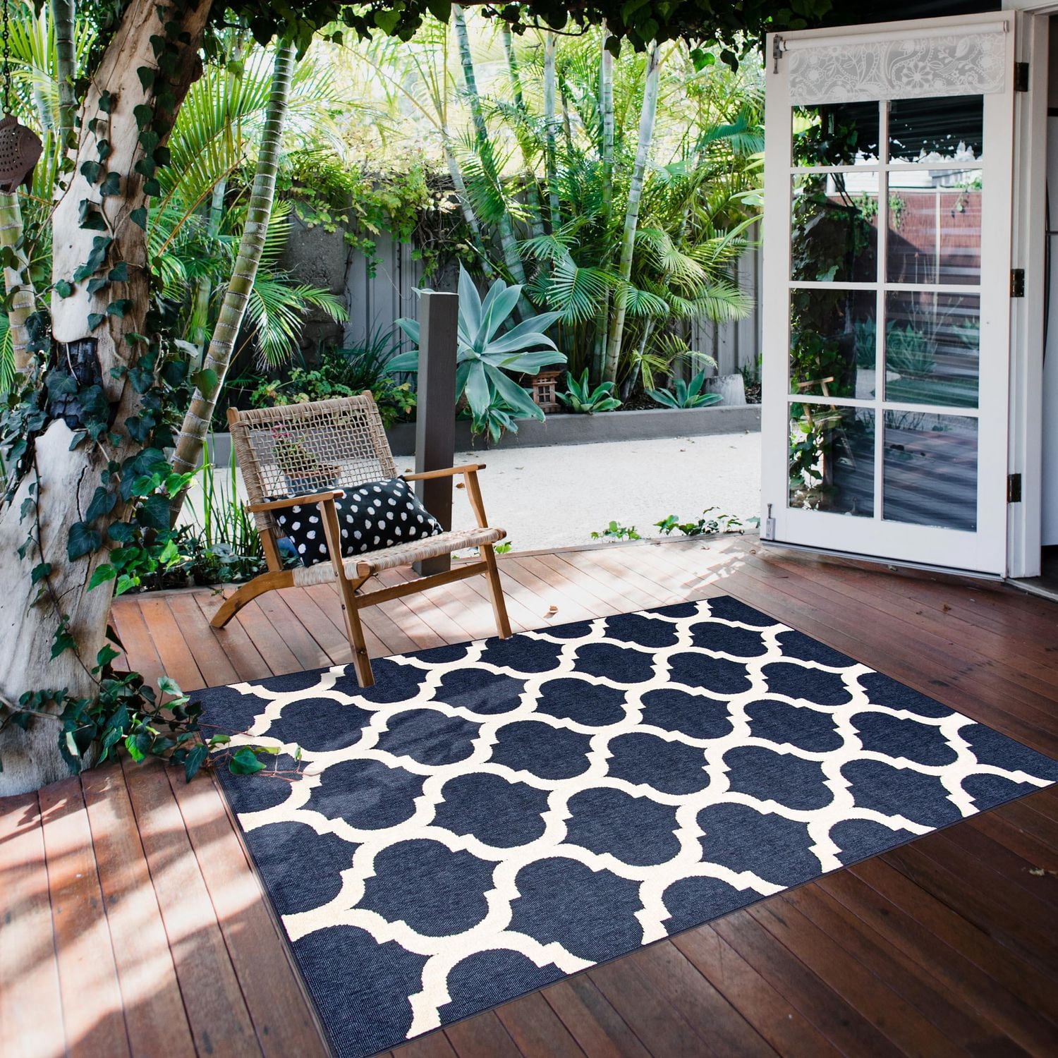 ECARPET Indoor/Outdoor for Balcony, Patio and Garden Cambridge