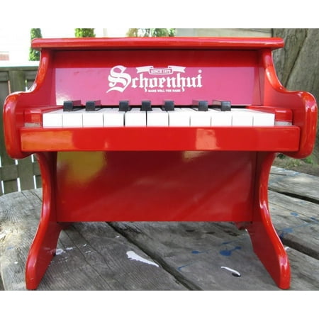 Schoenhut Toy Piano 1822R 18 key Red My First Piano