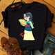 thumbnail image 1 of Camiseta de dibujos animados de Disney para mujer, ropa Y2k de princesa linda, camiseta gráfica Kawaii, de manga corta Camisetas estampadas, camisetas ajustadas, 1 of 5
