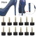 thumbnail image 4 of Shoes Heel Dowel, Convenient 24Pcs Heel Tip, For High Heel Shoes Outdoor Home, 4 of 8