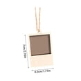 thumbnail image 3 of Picture Frame Ornaments For Tree Photo Ornament Personalized Christmas Ornaments 2025 Photo Strip Ornament Custom Christmas Ornament Wood Christmas Tree Ornaments, 3 of 5