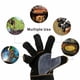 thumbnail image 5 of 14 inch Guantes de cuero resistentes al calor y al fuego extremos con costuras de Kevlar, perfectos para chimenea, estufa, horno, parrilla, soldadura, barbacoa, 5 of 5