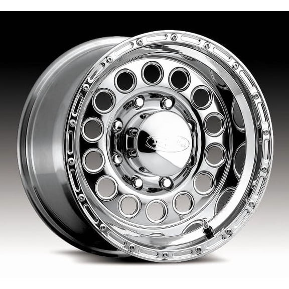 Raceline 887-ROCKCRUSHER 15" Cast Aluminum Wheel, ROCK CRUSHER 15X10 5X4.5 -47mm