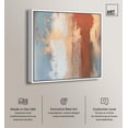 thumbnail image 3 of Coastal Rust I Canvas Boho Golden Art by Art Remedy, White Frame, 16 x 16, 3 of 7