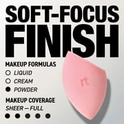 Real Techniques Miracle Powder Makeup Sponge, for Loose Powder, Pink, for Adults, 1 Count