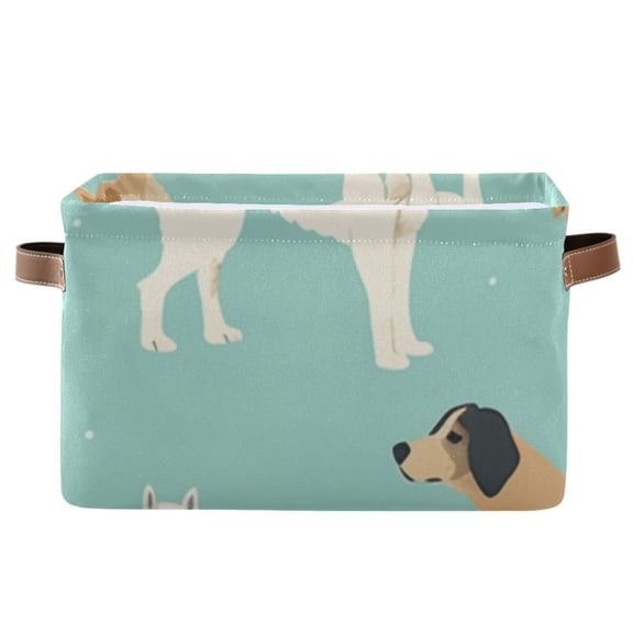 Dogs Storage Bins Baskets With Handles Storage Box Clothes Organizer Organization Toys