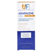 Adapalene Gel 0.1% Once-Daily Topical Retinoid Acne Treatment, 0.5 oz