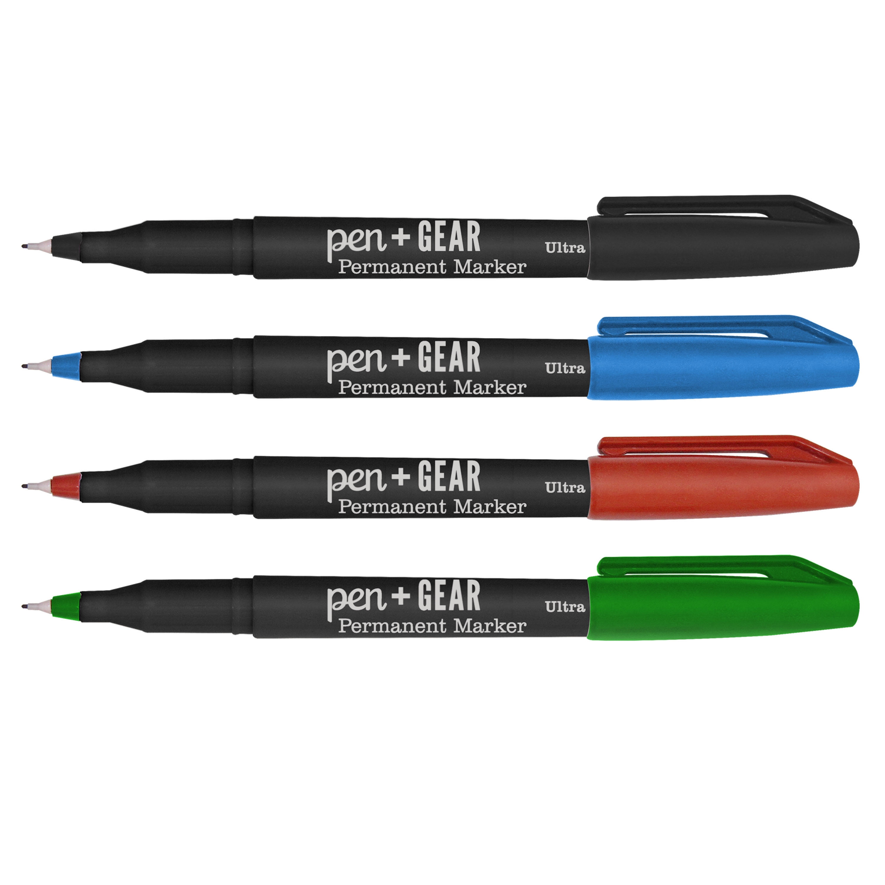 Pen + Gear Permanent Markers, Ultra Fine Tip, 48 Count 