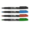 Pen+Gear Permanent Markers, Fine PM100, Assorted Colors, 12 Count