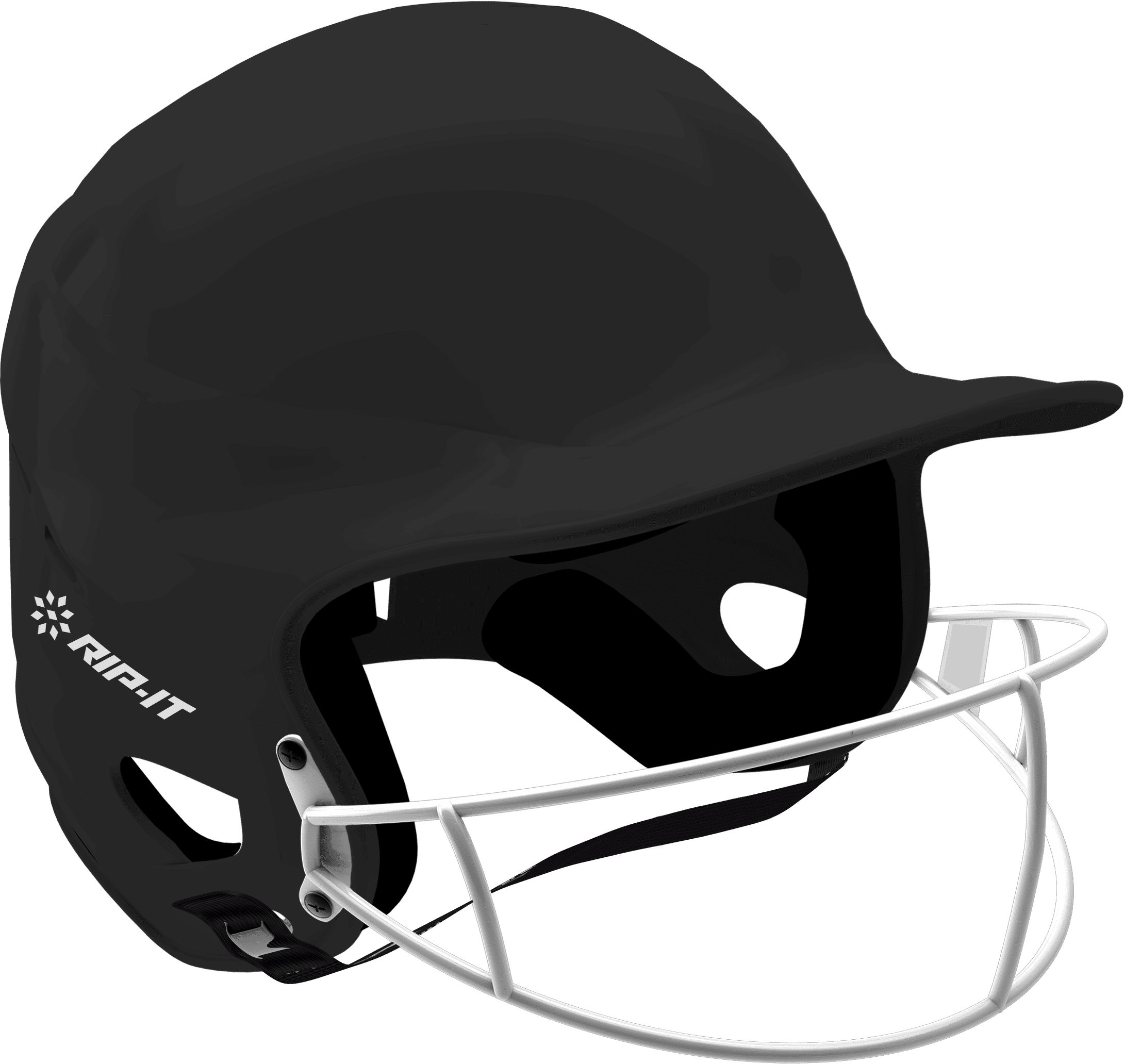 Photo 1 of RIP-IT Vision Youth Softball Helmet, Black