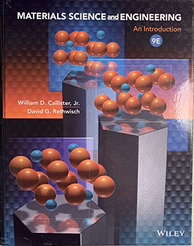 Pre-Owned Materials Science and Engineering: An Introduction (Hardcover ...