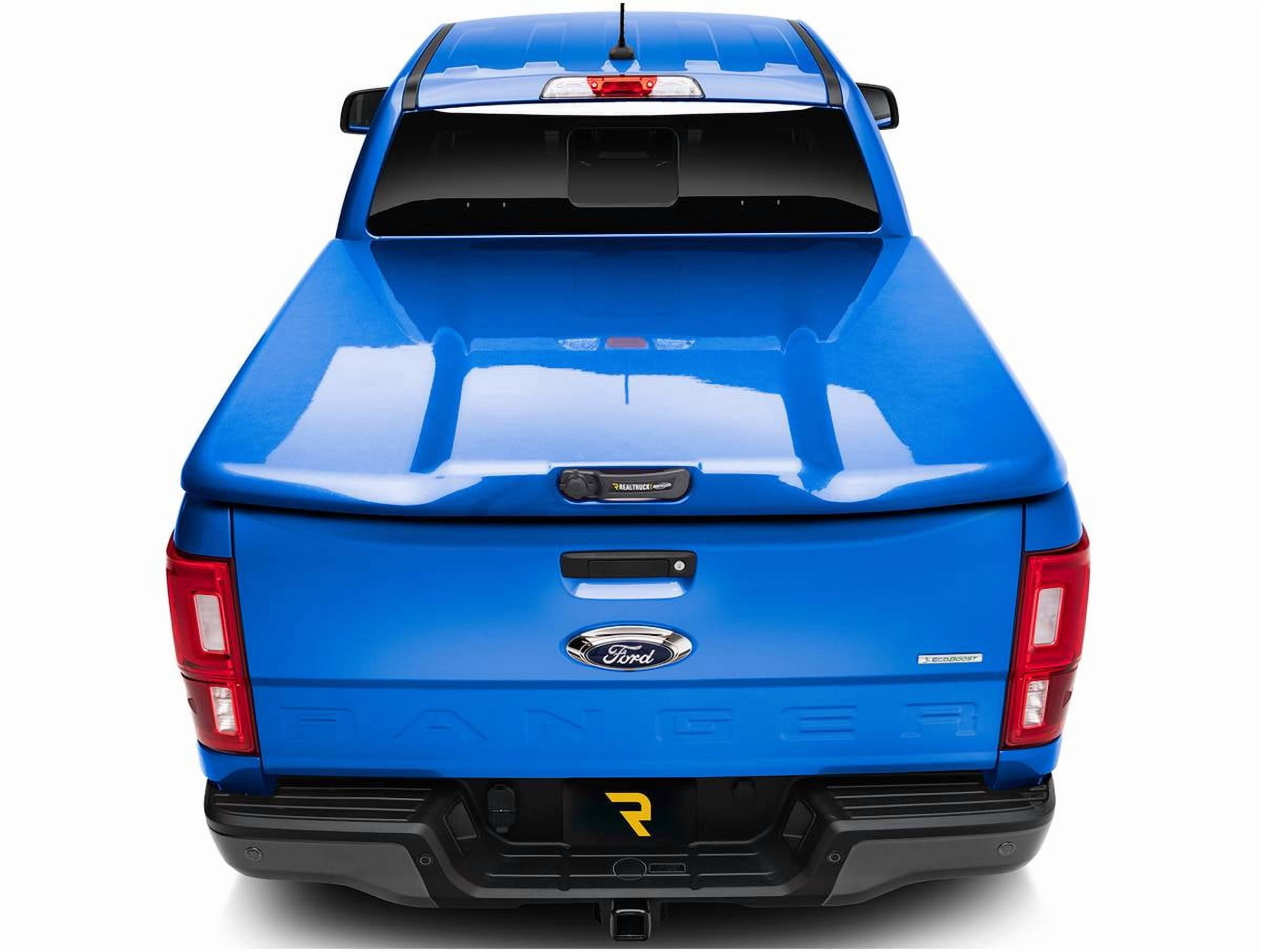 UnderCover UC3078L-PCL Elite LX Tonneau Cover; Blue Streak; w/o Bed Rail Storage; Fits select: 2014-2018 RAM 1500, 2019-2023 RAM 1500 CLASSIC