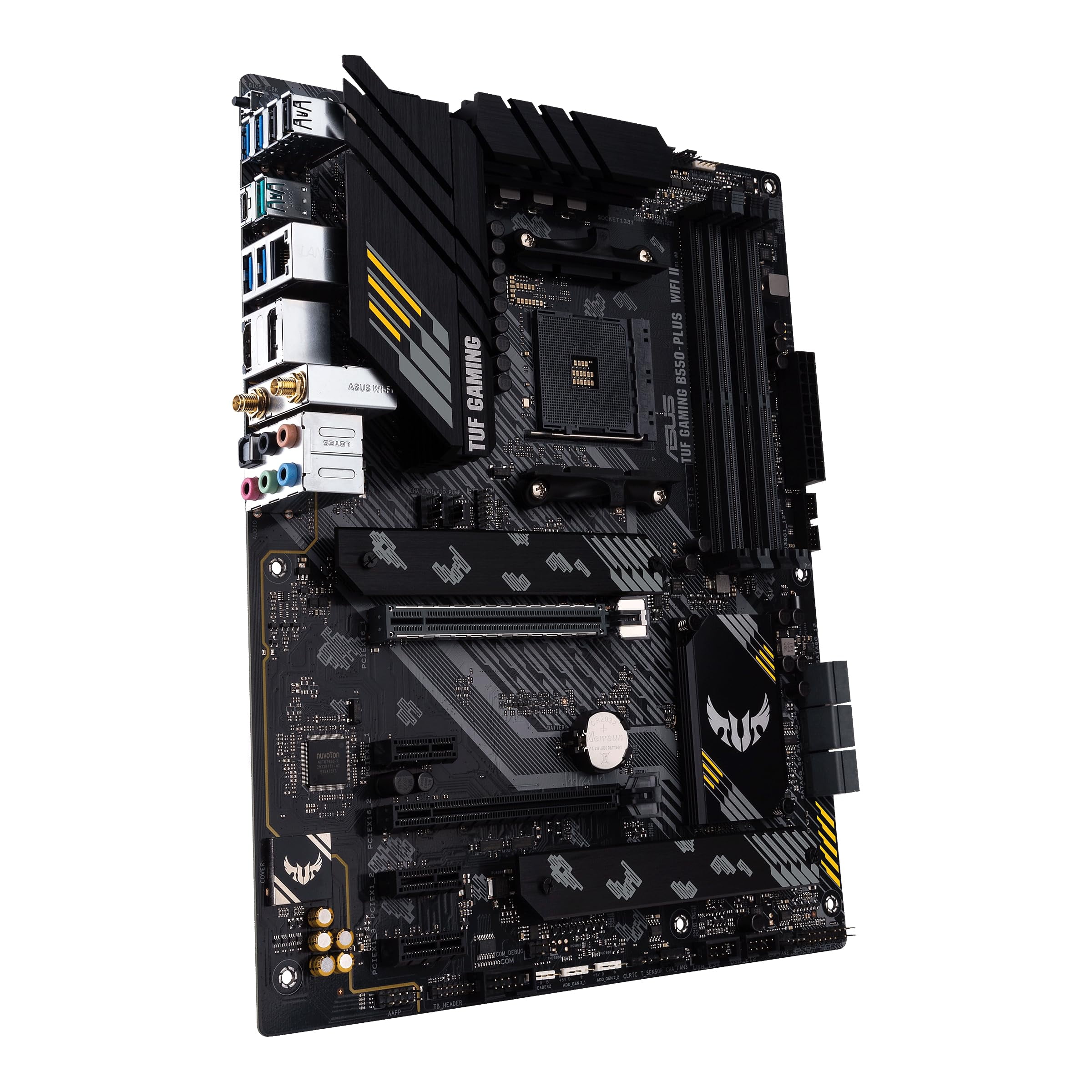 ASUS TUF GAMING B550-PLUS WIFI II AM4 AMD Ryzen Motherboard, SATA