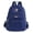 Blue, variant on PRIYAL Women's Lightweight Large Capacity Backpack Pastel Pink, Spacious Daypack with Front Zipper Pocket & Side Pockets, Elegant Minimalist design for Work, Travel, Everyday Use