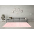 thumbnail image 3 of Ahgly Company Indoor Square Abstract Red Contemporary Area Rugs, 8' Square, 3 of 4