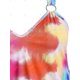 thumbnail image 3 of Más el tamaño del tinte del lazo del anillo o pañuelo Hem Tank Top Rosegal Camisetas sin mangas de talla grande, 3 of 5