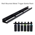 thumbnail image 3 of YIGSECU Automotive Grade Wall Mount Bottle Storage Rack Holds 6 16oz Canisters Exemplary For Professional Dynamics Dense Space Saving Workshop Solution, 3 of 7