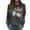 A-Grey, variant on Puliio Women's Sweatshirts Colorful Butterfly Print Round Neck Raglan Casual Pullover Sweatshirt Long Sleeve Loose Fit Comfy Sweater Tops