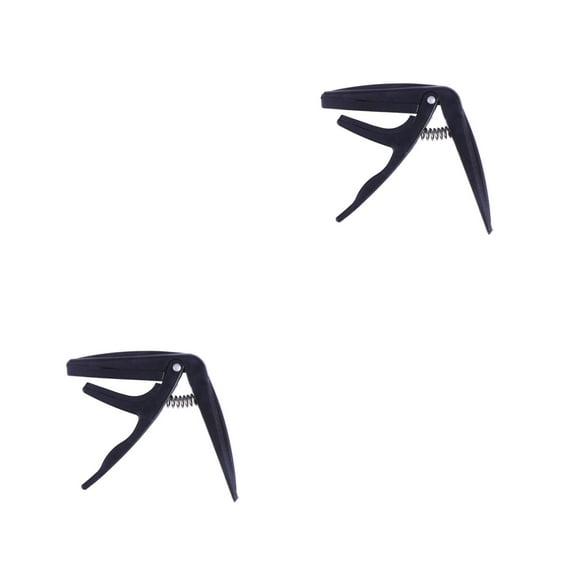 FRCOLOR 2pcs Guitar Capo Color Capo for Ukelele Tune Clamp Key Capo