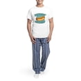 thumbnail image 5 of CafePress - Sun's Out Buns Out Men's Light Pajamas - Men's Light Loose Fit Cotton Pajama Set, 5 of 7