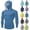 Light Blue, variant on HAOTAGS Men UPF 50  Athletic Jackets,Sun Protective Moisture-Wicking Breathable Long Sleeve Fishing Workout Light Blue 2XL