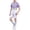Purple, variant on ATOGUTA School Suits For Boys Kids Tuxedo for Wedding Outfit Lightweight Button Down Shirts and Suspender Pants Set with Tie Size 3T-20, Pink