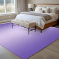 thumbnail image 4 of Ombre 5x7 Area Rugs for Living Room, Violet Purple Gradient Non Slip Floor Mat Washable Low-Profile Indoor Carpet for Bedroom, Dining Room, Bathroom, 4 of 9