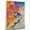Alaskan Klee Kai, variant on Miniature American Shepherd Dog Canvas Skiing Stretched Canvas Size 8x12 – Funny Miniature American Shepherd Dog Canvas Wall Decor, Funny Dog Wall Art for Skiing Room