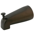 thumbnail image 4 of Kingston Brass KB2635MLT Wall Mount Tub and Shower Faucet Trim Only, Oil Rubbed Bronze, 4 of 5