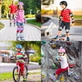 thumbnail image 6 of Adjustable Helmet for Ages 3-16 Kids Toddler Boys Girls Youth,Protective Gear with Elbow Knee Wrist Pads for Multi-Sports Skateboarding Bike Riding Scooter Inline skatings Longboard Roller Skate, 6 of 6