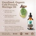 Bella Terra Oils YPF5 Organic Moringa Seed Oil 8 oz Dive into the Essence of Organic Moringa