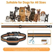 iMounTEK 2 in 1 Wireless Dog Fence GPS Dog Collar with 32-2887FT Radius IPX6 Waterproof for Small Medium Large Dogs, Black