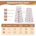 thumbnail image 3 of Pijama Niño Miracle Baby Saco de Dormir para Bebé de Algodón sin Mangas, 0,5 TOG, de 6 a 18 Meses, 3 of 5