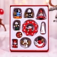 thumbnail image 4 of 2 juegos de mini trenes navideños, juegos de manualidades de madera, adornos para árboles de Navidad para niños, libro decorativo, 4 of 5