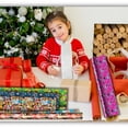 thumbnail image 6 of Let it Glow LOL Doll Friends Pink Gift Wrapping Paper (2 Rolls, Total 40 sqft) Premium Girls Gift Wrap Back Grid Lines EasyCut Birthday Christmas Holiday Party Supply & Bonus Snoep in Beperkte Oplage, 6 of 7