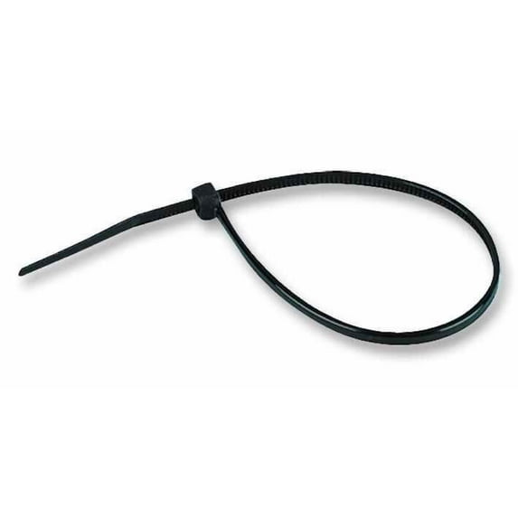 PRO POWER - Weatherproof Cable Ties Black 140mm x 2.5mm 100 Pack